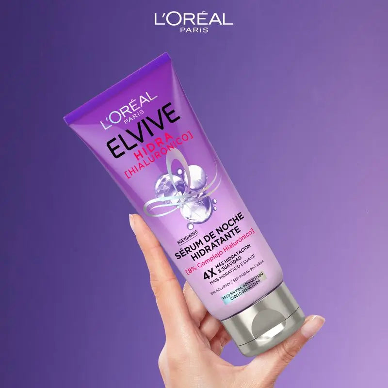 L'Oréal Paris Elvive Hidra Hialuronico Ενυδατικό Ορό Νυκτός