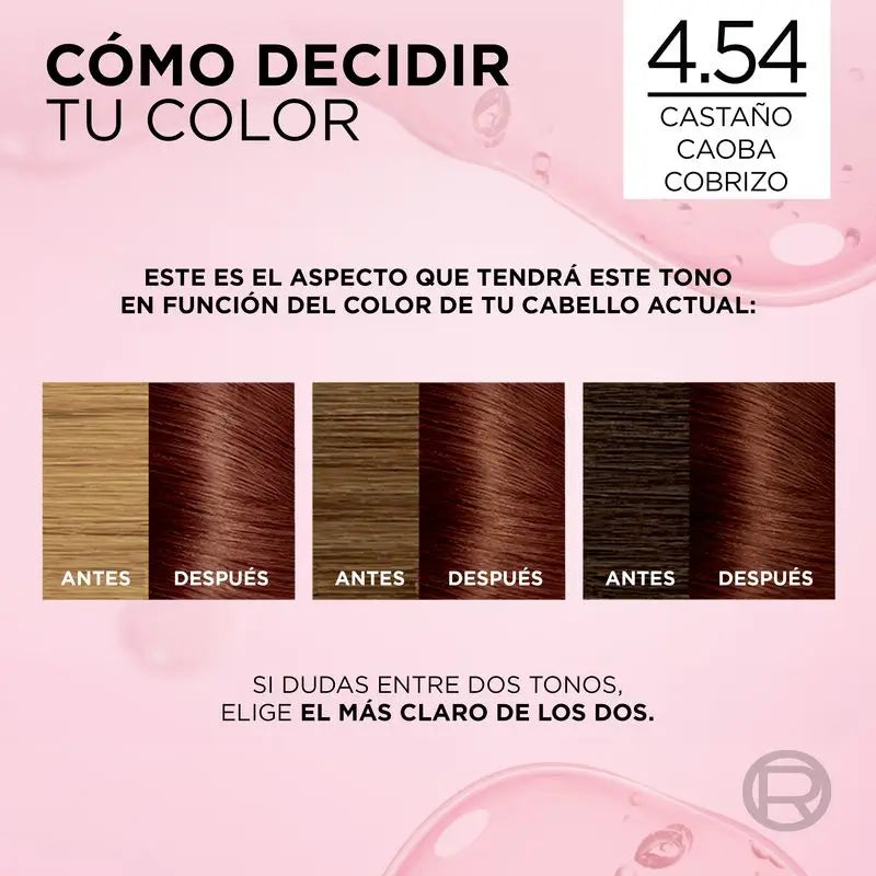 L'Oréal Paris Excellence Creme Μόνιμη βαφή - Απόχρωση 4.54 Καστανό καομπά με χάλκινη απόχρωση