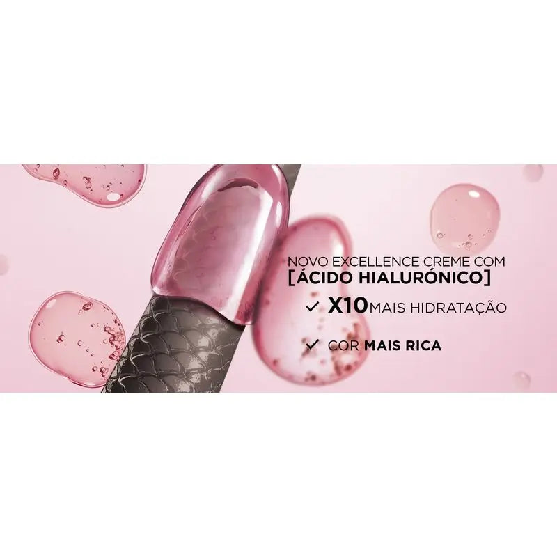 L'Oréal Paris Excellence Creme Μόνιμη βαφή - Απόχρωση 6.46 Σκούρο ξανθό με χάλκινη απόχρωση καραβάκι