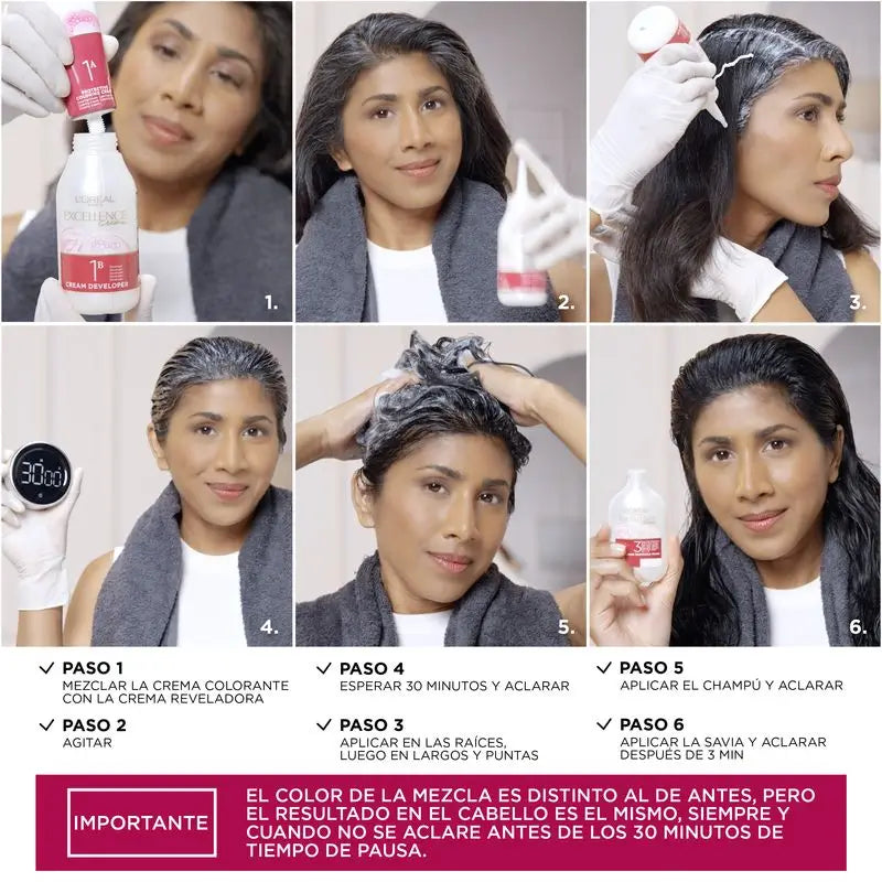 L'Oréal Paris Excellence Creme Μόνιμη βαφή - Απόχρωση 8 Ανοιχτό ξανθό