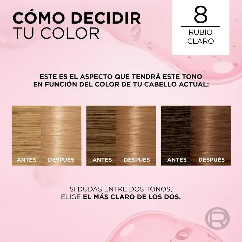 L'Oréal Paris Excellence Creme Μόνιμη βαφή - Απόχρωση 8 Ανοιχτό ξανθό