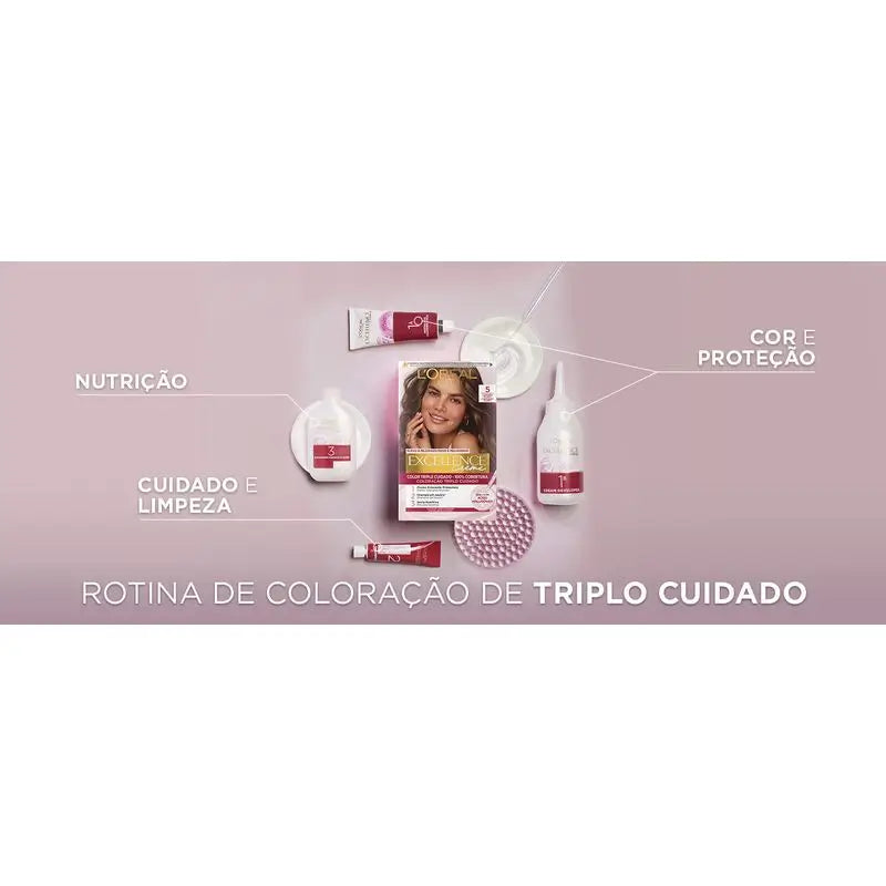 L'Oréal Paris Excellence Creme Μόνιμη βαφή - Απόχρωση 8 Ανοιχτό ξανθό