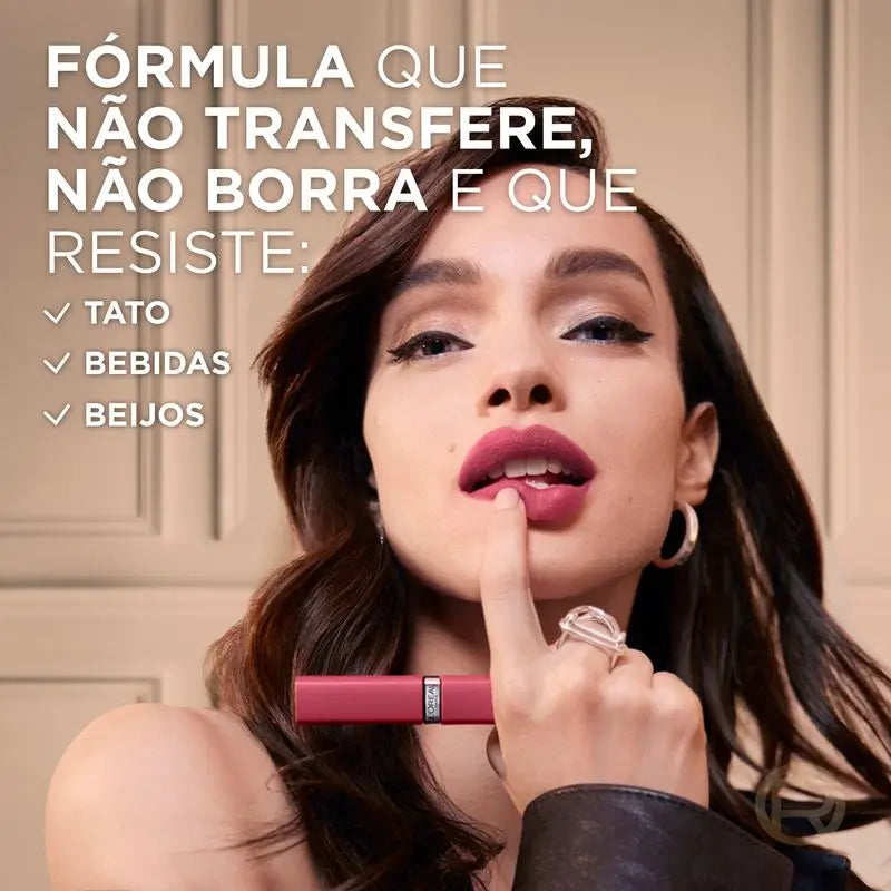 L'Oréal Paris Infaillible Le Matte Resistance Ματ φινίρισμα 16 ώρες*. Απόχρωση 100 Fairytale Ending