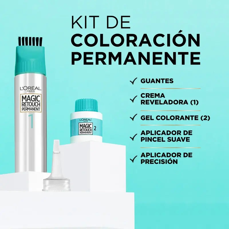 L'Oréal Paris Magic Retouch Permanent – Ρετουσάρισμα ρίζων 02 Μαύρο 18 ml