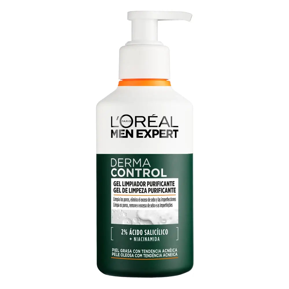 L'Oreal Paris Men Expert Derma Control Τζελ Καθαρισμού, 260 ml