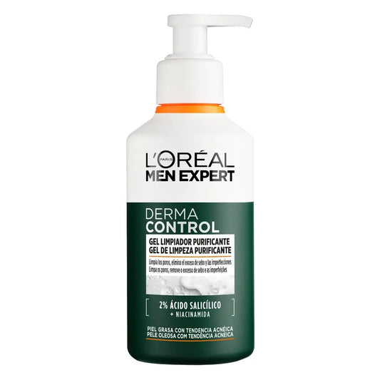 L'Oreal Paris Men Expert Derma Control Τζελ Καθαρισμού, 260 ml