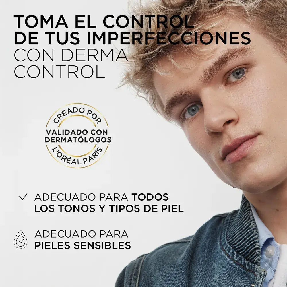L'Oreal Paris Men Expert Derma Control Τζελ Καθαρισμού, 260 ml
