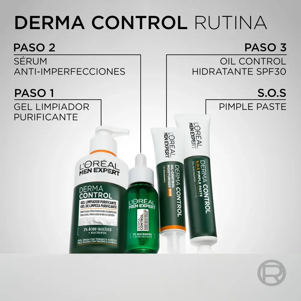 L'Oreal Paris Men Expert Serum Derma Control, 30 ml