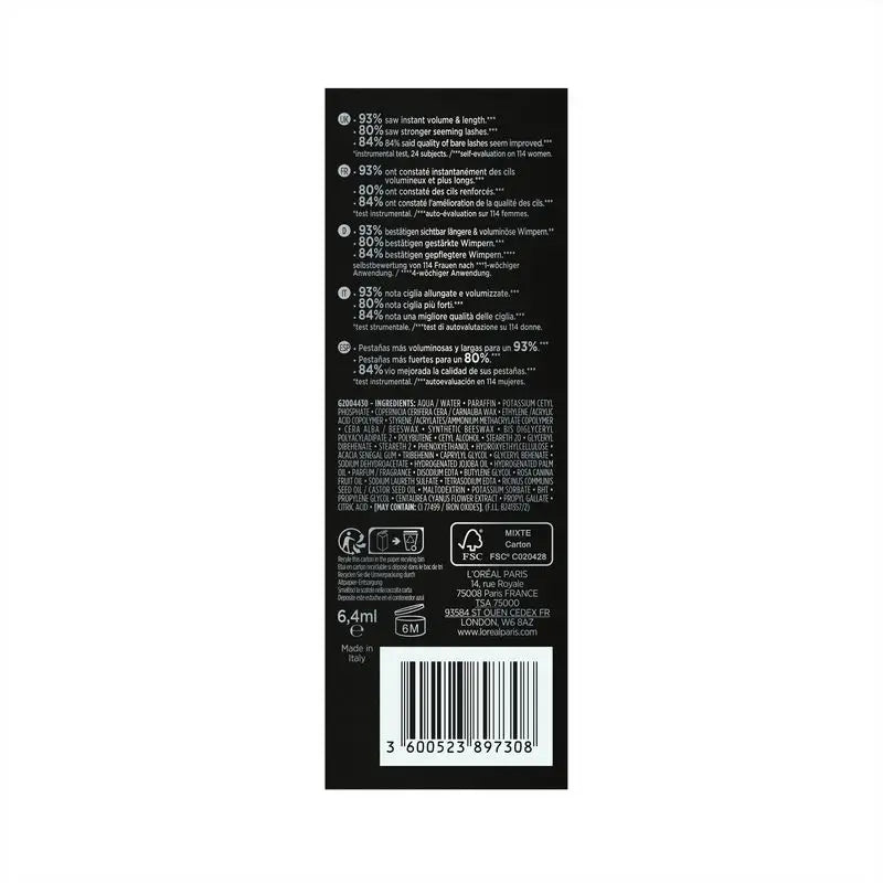 L'Oréal Paris Paradise Extra Black Μάσκαρα για όγκο και μήκος