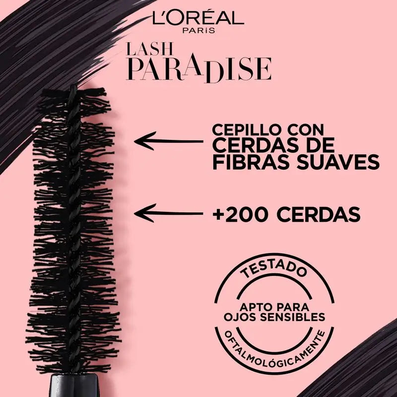 L'Oréal Paris Paradise Μάσκαρα για όγκο και μήκος, μαύρη