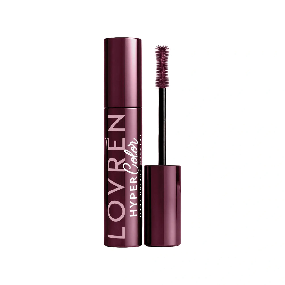 Lovrén - Μάσκαρα Hyper Color Burgundy Ultra Define Volume, 12 ml