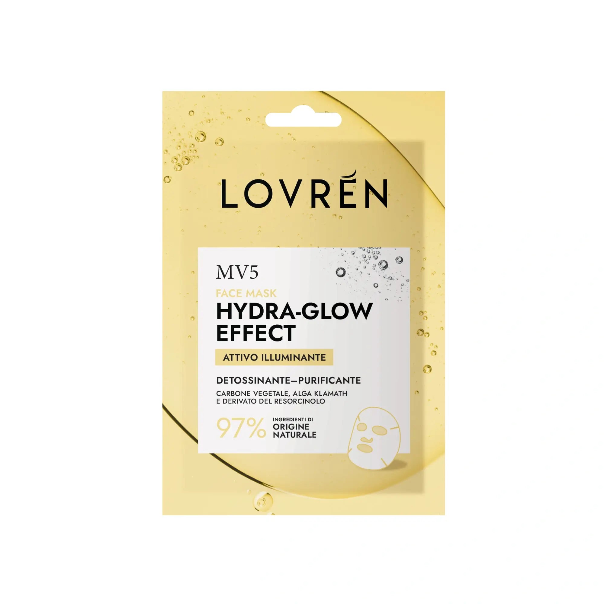 Lovrén - Mv5 Μάσκα που χαρίζει λάμψη, 15 γρ.