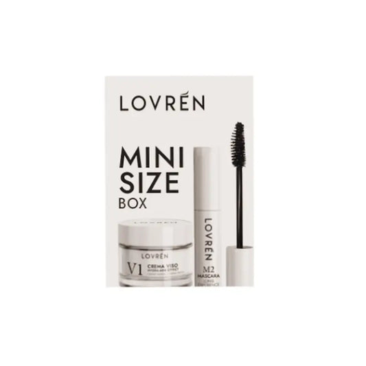 Lovrén Mini-Size Box White (Μάσκαρα M2 σε μίνι συσκευασία + Κρέμα προσώπου V1 σε μίνι συσκευασία) 