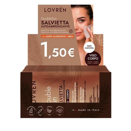 Lovrén Solaire Αυτομαυριστικό Μαντηλάκι Doublesun 