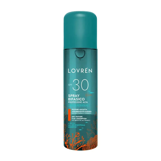 Lovrén Solaire Διφασικό Σπρέι SPF30 Υψηλής Προστασίας, 150 ml