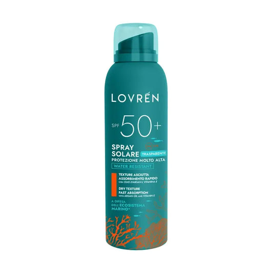 Lovrén Solaire Sun Spray SPF 50+, πολύ υψηλή προστασία, 150 ml