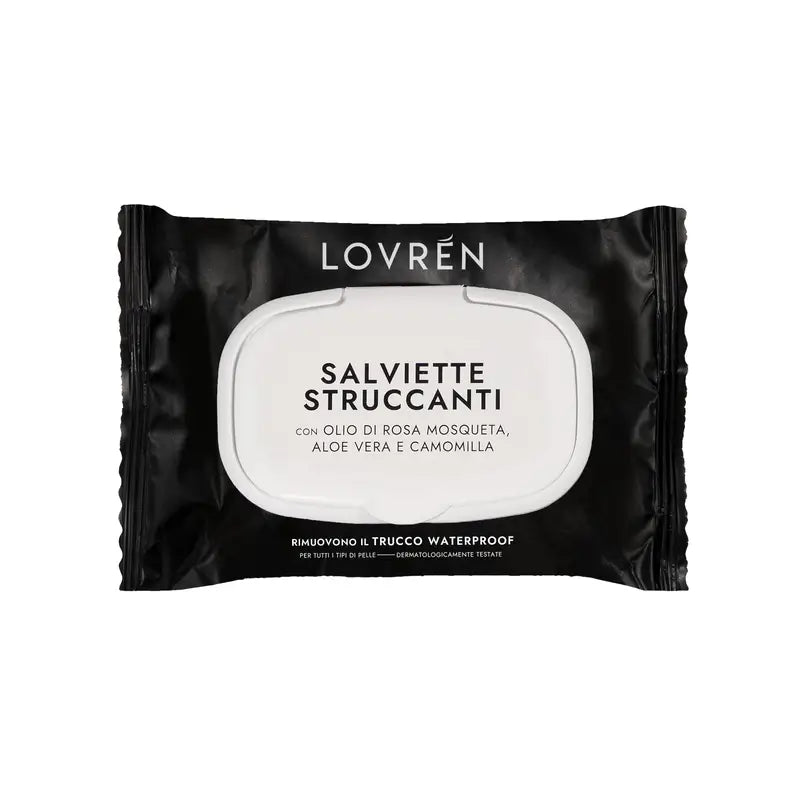 Lovrén Μαντηλάκια Αφαίρεσης Μακιγιάζ για Αδιάβροχο Μακιγιάζ 
