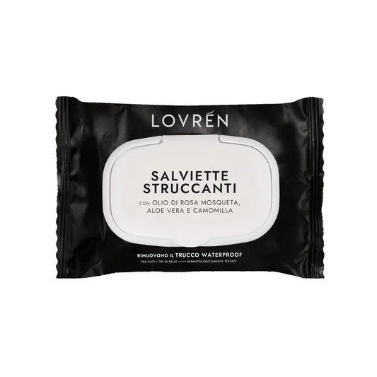 Lovrén Μαντηλάκια Αφαίρεσης Μακιγιάζ για Αδιάβροχο Μακιγιάζ 