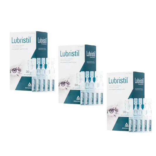 Lubristil Υαλουρονικό οξύ για ξηροφθαλμία, Συσκευασία 3 x 30 μονοδόσεις