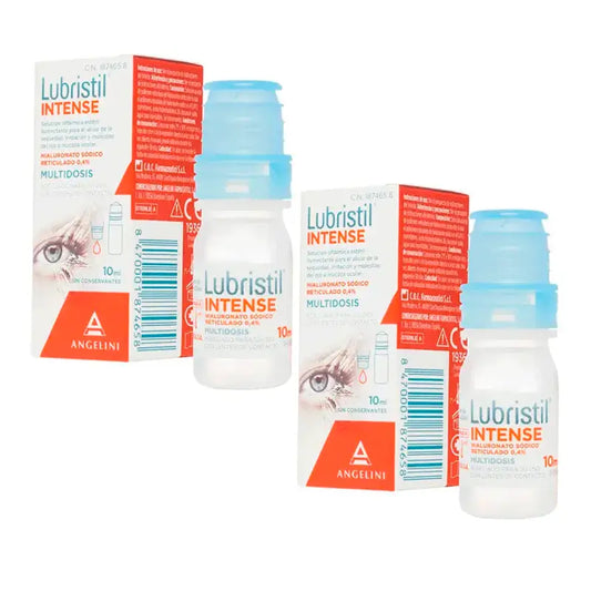 Lubristil Intense Πολλαπλών Δόσεων, Συσκευασία 2 x 10 ml