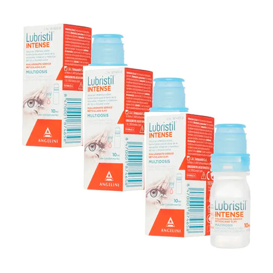 Lubristil Intense Πολλαπλών Δόσεων, Συσκευασία 3 x 10 ml