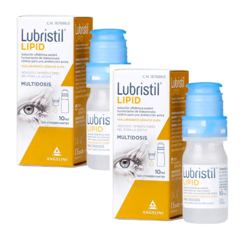 Lubristil Lipid, Συσκευασία 2 x 10 ml