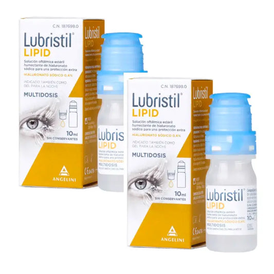Lubristil Lipid, Συσκευασία 2 x 10 ml