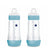 Mam Baby Μπιμπερό Easy Start κατά των κολικών, Ματ Μπλε, 2X320 ml 