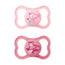 Mam Baby Pacifier Air Silicone Pink +16M, 2 Units