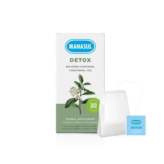 Manasul Detox Bio, 25 φακελάκια τσαγιού