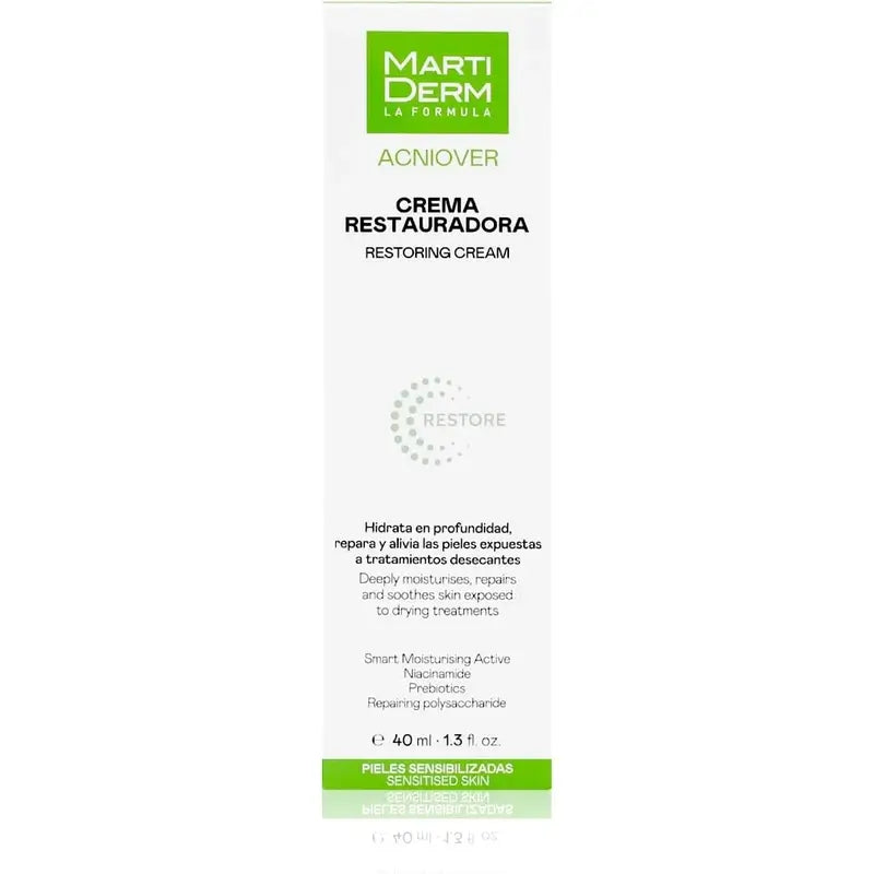 Martiderm Acniover Restore Αναζωογονητική Κρέμα, 40 ml