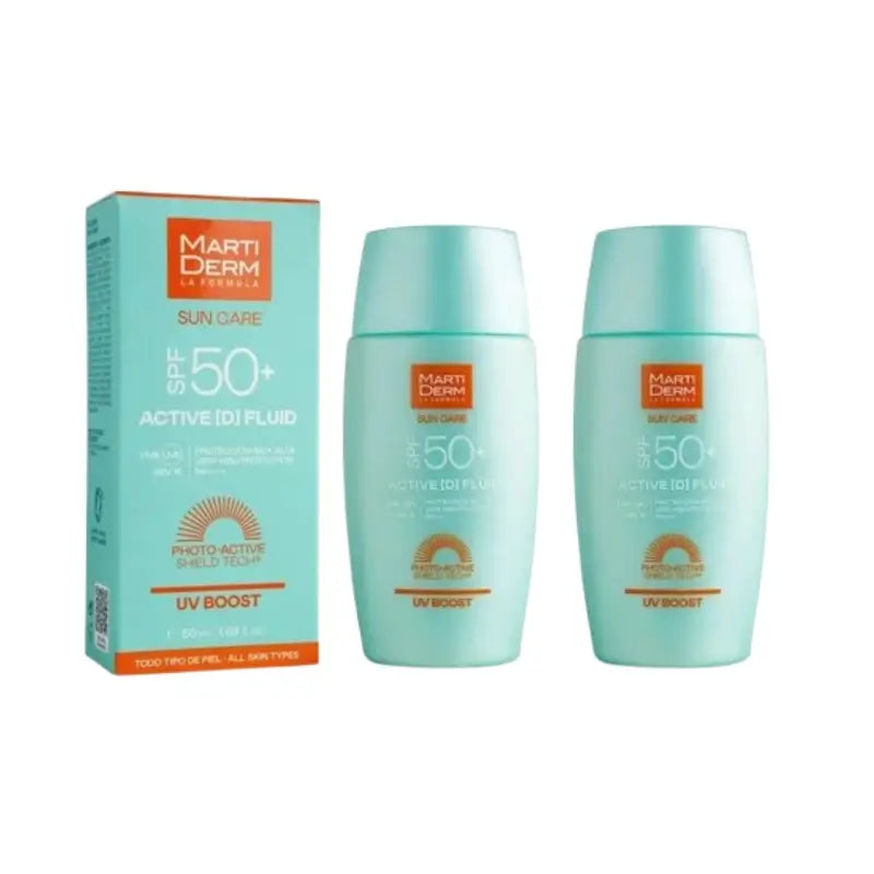 Martiderm Active [D] Fluid Spf50+, 2X50 Ml