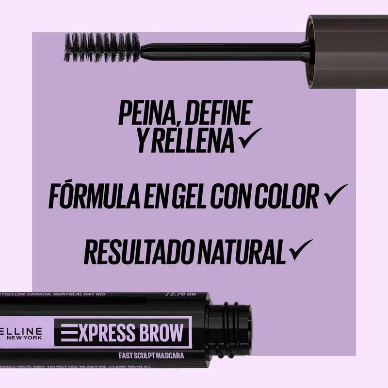 Maybelline New York Brow Fast Sculpt Μάσκαρα φρυδιών, Απόχρωση 10 Clear