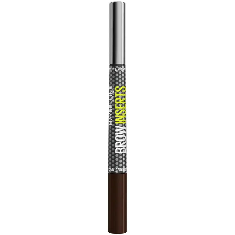 Maybelline New York Brow Insert Μολύβι φρυδιών, Μαύρο-Καφέ, 1,25 ml
