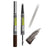 Maybelline New York Brow Insert Μολύβι φρυδιών, Μαύρο-Καφέ, 1,25 ml