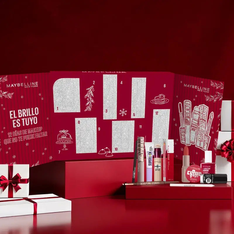 Maybelline Ημερολόγιο του Άδβεντου, 12 προϊόντα
