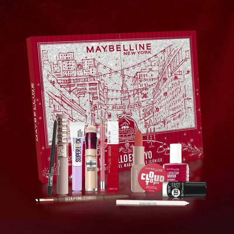 Maybelline Ημερολόγιο του Άδβεντου, 12 προϊόντα