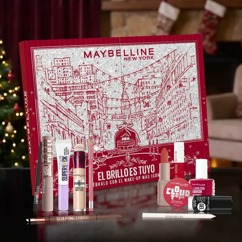 Maybelline Ημερολόγιο του Άδβεντου, 12 προϊόντα