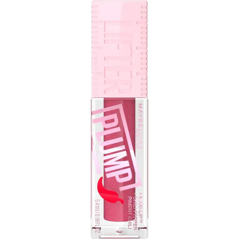 Maybelline New York Lifter Plump με τσίλι και υαλουρονικό οξύ, Απόχρωση 002 Mauve Bite
