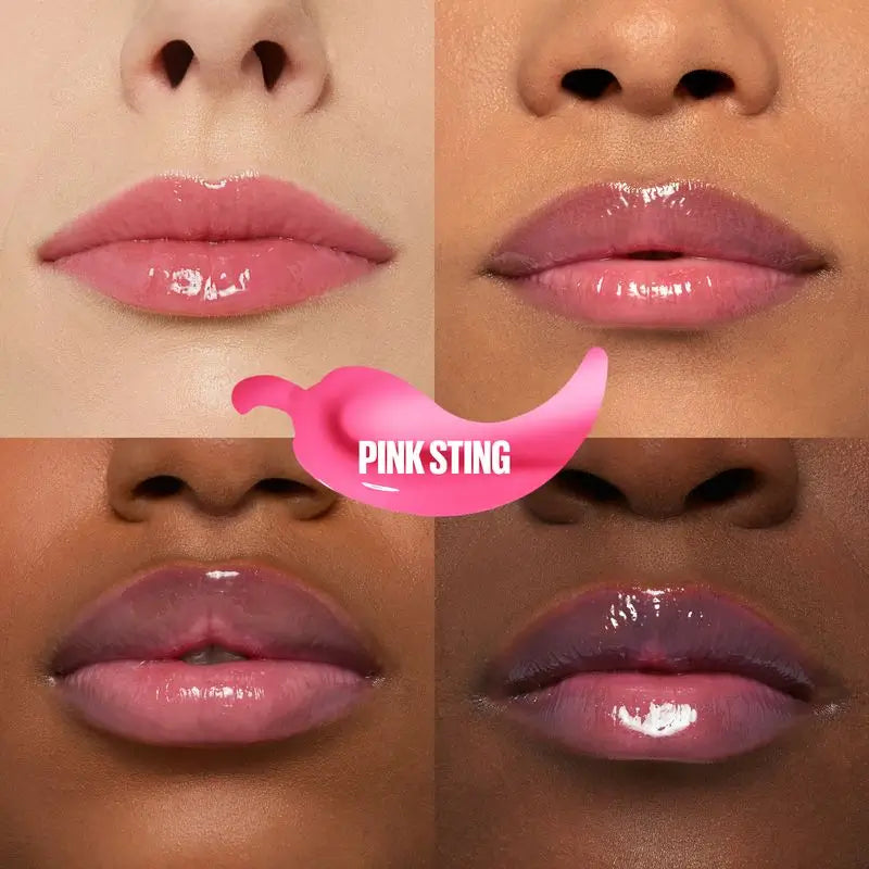 Maybelline New York Lifter Plump με τσίλι και υαλουρονικό οξύ, Απόχρωση 005 Pink Sting