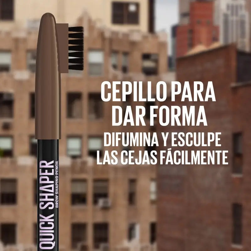Maybelline New York Quick Shaper Μαύρο-Καφέ 06, 1 τεμ.
