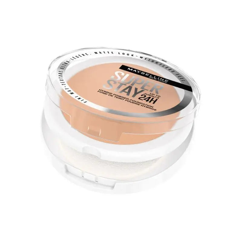 Maybelline New York Superstay Hybrid 24H Πούδρα βάσης μακιγιάζ, εξαιρετική κάλυψη, εξαιρετικά ελαφριά, έως 24 ώρες, απόχρωση 30