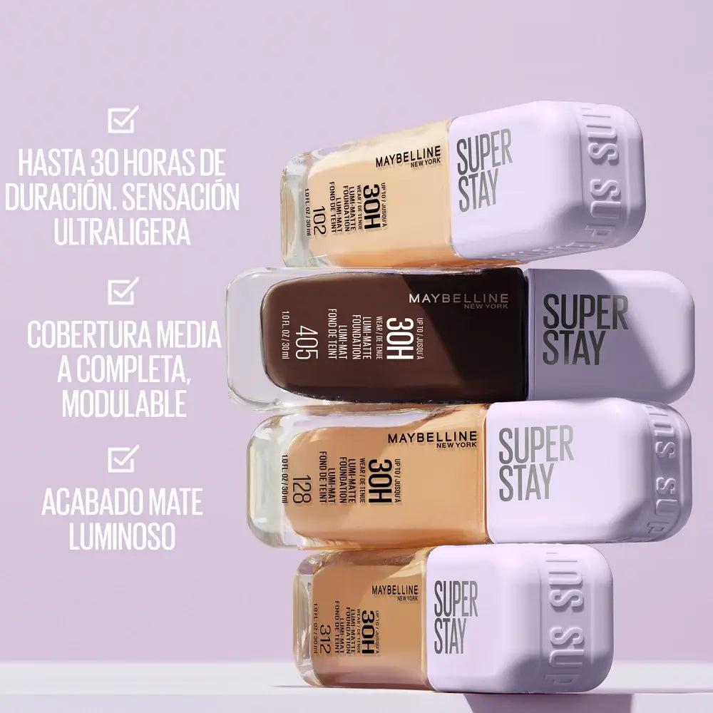 Maybelline New York M-Up Superstay Lumi Matte Foundation 128, 35 ml