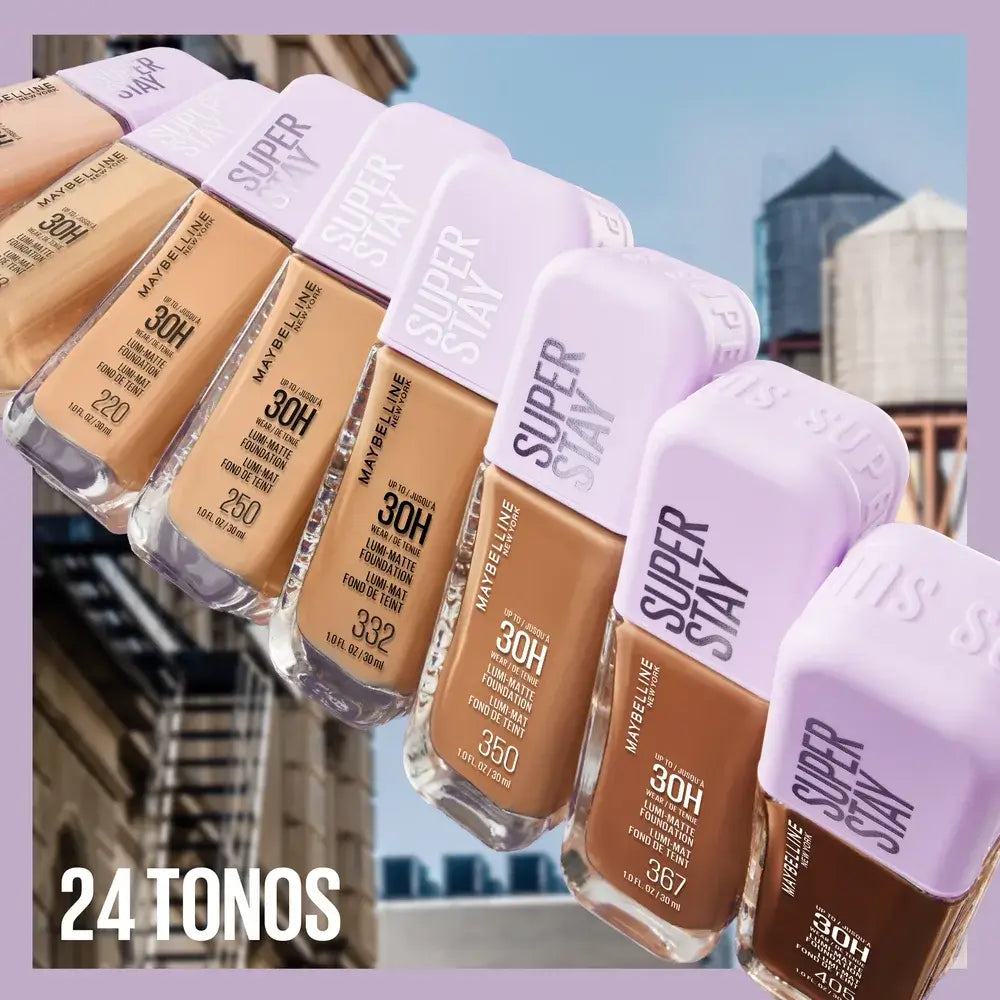 Maybelline New York M-Up Superstay Lumi Matte Foundation 128, 35 ml