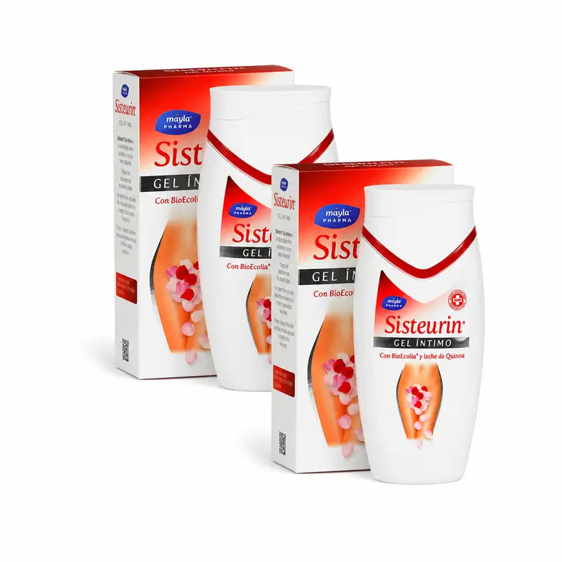 Máyla Pharma Sisteurin Gel για την ευαίσθητη περιοχή, συσκευασία 2 x 200 ml