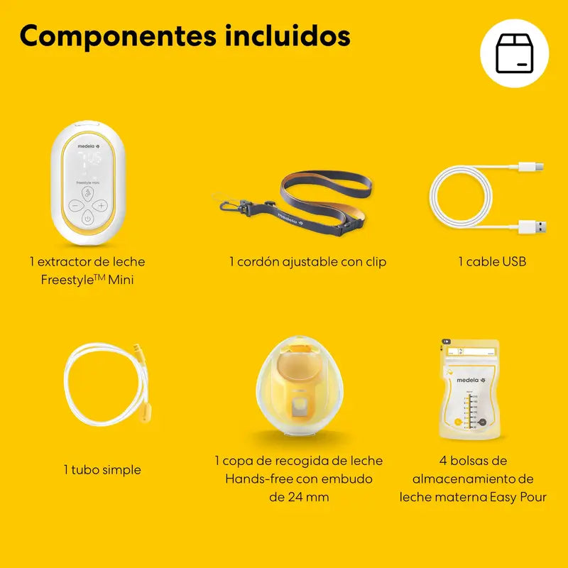 Medela Freestyle Mini Hands Free Ηλεκτρικό Θηλαστικό Μονής Πλευράς