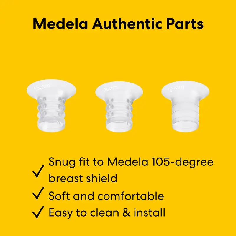 Medela Ενθέματα μείωσης διαμέτρου χοάνης 15, 18 και 21 mm