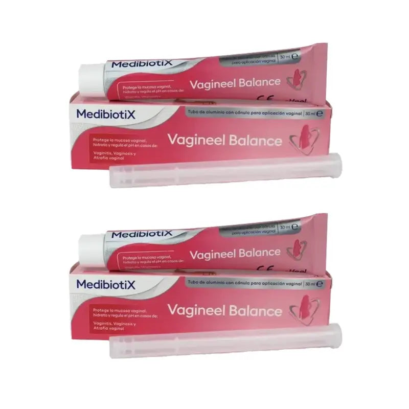 Medibiotix Vagineel Balance Κολπικό Τζελ, 2X30 ml 