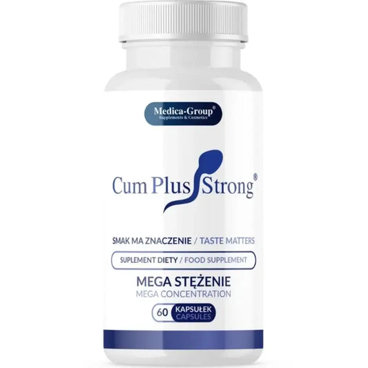 Medica Group Cum Plus Strong: Ενισχύστε τη ζωτικότητά σας και βελτιώστε την ποιότητα του σπέρματος με φυσικό τρόπο, 60 κάψουλες