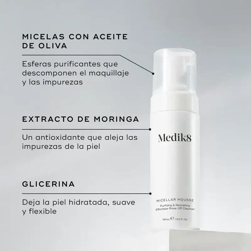 Medik8 Micellar Mouse New, 150 ml